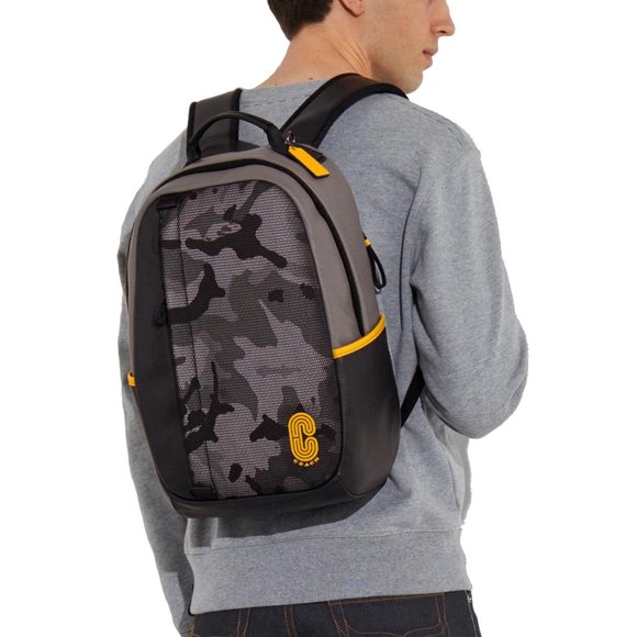 🎁Coach Edge Backpack With Camo Print - Picture 3 of 5